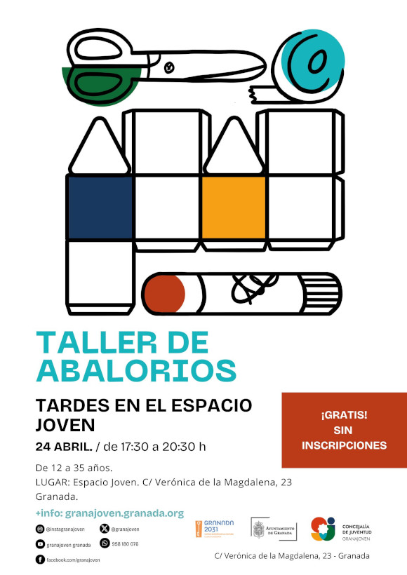 Tardes en el Espacio Joven, Taller ABALORIOS 